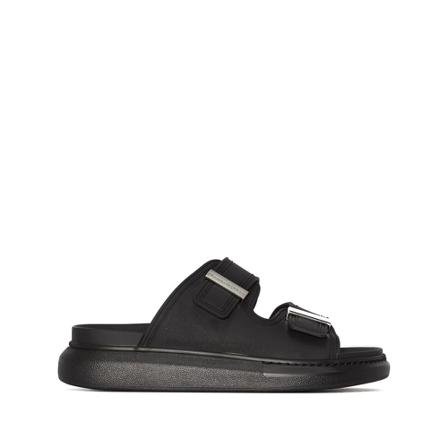 Alexander McQueen, Slides Czarny, Kobieta, Rozmiar: 39 EU