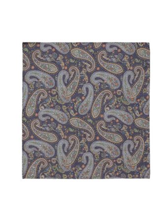 Eton Dubbelsidig Näsduk Kostymtillbehör Herr Blå ONESIZE