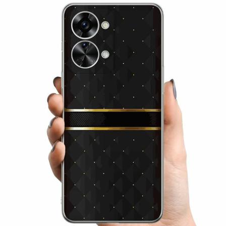 Oneplus Nord 2t Tpu Mobilskal Golden Stripes