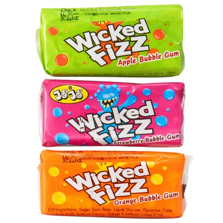 Tuggummi Wicked Fizz 5 g