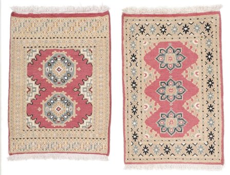 Pakistan Bokhara 2Ply Rug 65X88 Orange/Brown Wool, Pakistan