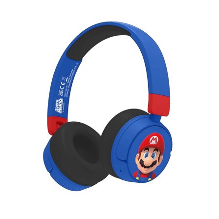 OTL SUPER MARIO Headphone On-Ear - Trådlösa barnhörlurar med Super Mario-motiv