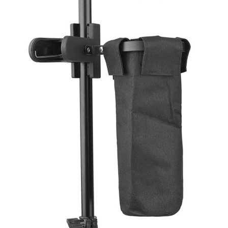 Holder trommestikk pose 1stk tilbehør svart trommestikker holder trommestikker stativ