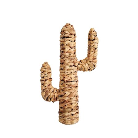 Søgræskaktusdekoration, 35x13x60cm, Naturlig