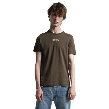 Alpha Industries, Koszulka męska Organics EMB 118529 629 Zielony, Mężczyzna, Rozmiar: L