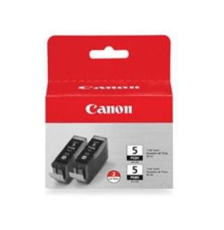 Canon PGI-5 Black Twin Pack - 2-pack - svart - original - blekkbeholder