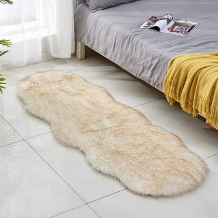 Fluffy Carpet jäljitelmä villatyyny GOLD gold