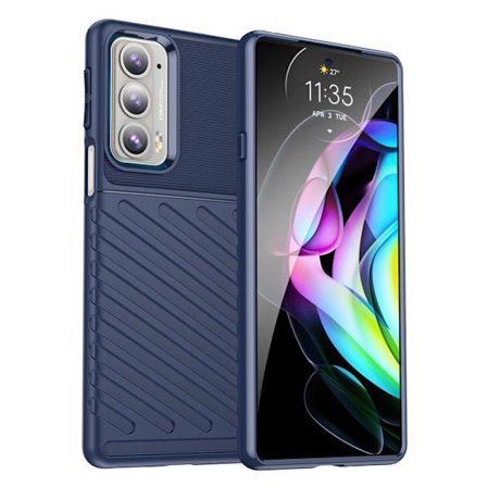 Thunder Motorola Edge 20 skal - Blå