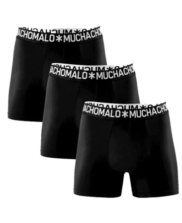 Muchachomalo Cotton 3pk Svart