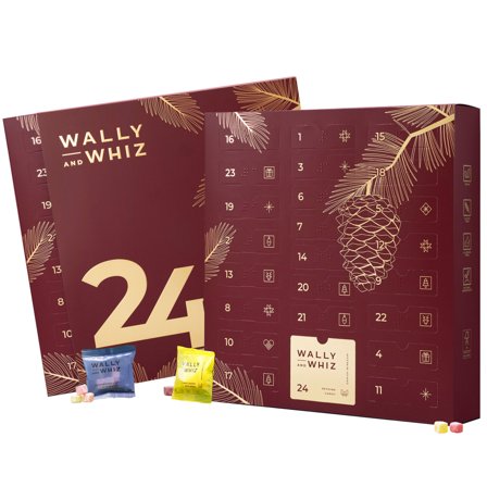 Wally and Whiz Julkalender 2025, röd | Matlagning > Skafferiet > Julkalender | Bagaren och Kocken