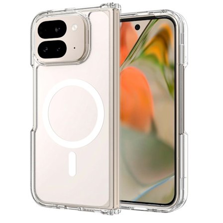 SKALO Google Pixel 10 Pro Fold Transparent TPU Skal - Transparent