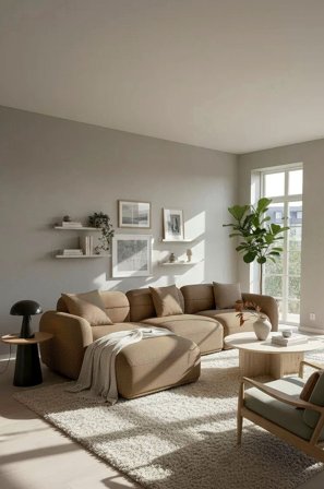 Homeroom Collection - Rakel Ottomaanit - Ruskea - Sohvamoduulit - - Homeroom