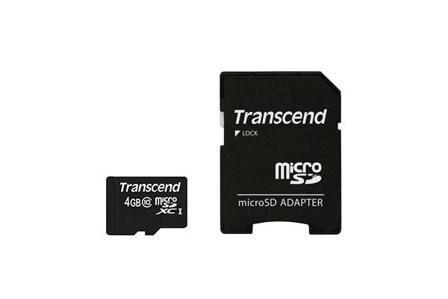 Transcend Premium - flashminnekort - 4 GB - microSDHC