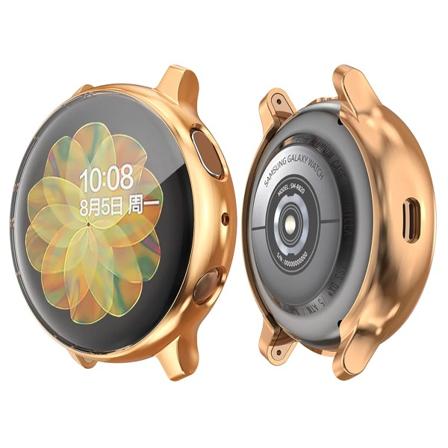 TPU cover till Samsung Galaxy Watch Active 2 case 40 mm 44 mm Active2 soft Shell Light TPU Bumper Skärmskyddsfilm Tillbehör Rose gold 7 Active2 44 mm