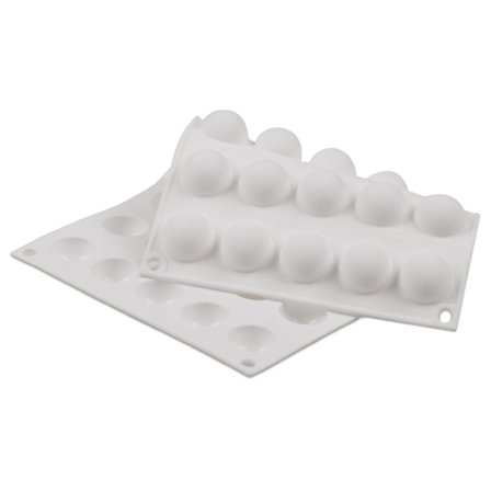 Små Halvklot SIlikonform 35Semisfär Dome Chokladform Mousseform Pralinform