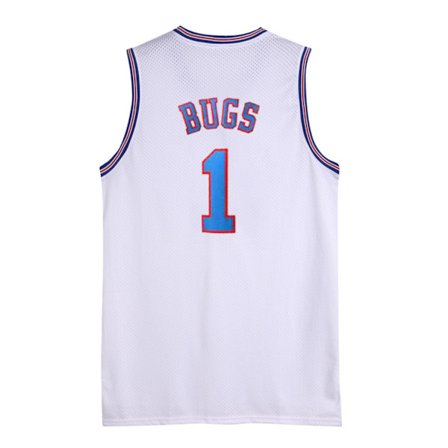 Space Jam Movie Kid Basketball Uniform Jersey Top Sport Vest