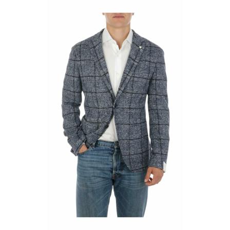 L.b.m. 1911 Formal Blazers Blå, Herre Jakkesæt Blazer