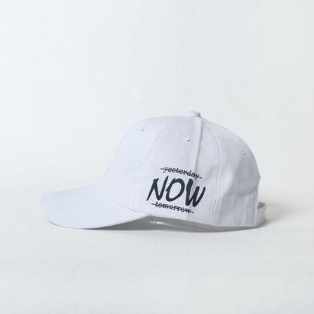 Cap 2022 kevät kesä aurinkovarjostuspainatus Casual muotihattu NOW printing-White Adjustable