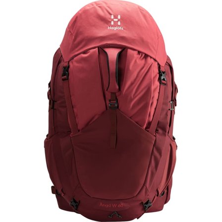 Haglöfs Women's Ängd 60 hiking backpacks Red OneSize