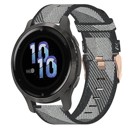 For Garmin Venu 2s 18 mm nylon vevd klokkerem