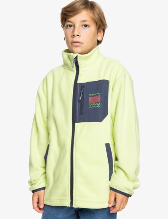 Quiksilver Ice Fields Fz Youth - Green - L/14