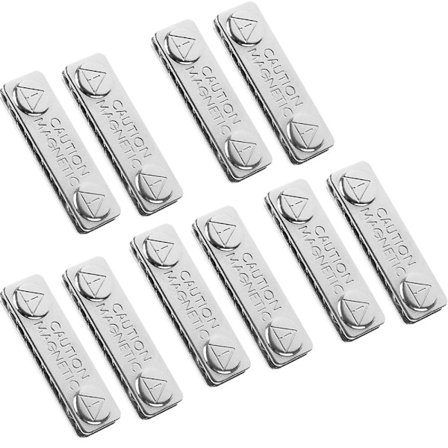 10 kpl/setti Magneettiset Nimenäytöt Työkortinpidikkeet Tag-Kiinnikkeet