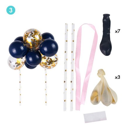 Ballonkagetopper Fødselsdagsbørn 3 3