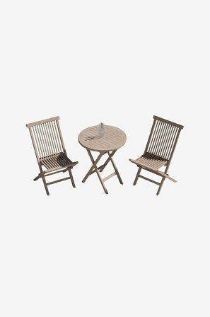 Venture Home - Kenya Spisesett med stoler Kenya - Hvit - Kafesett - Fra Homeroom