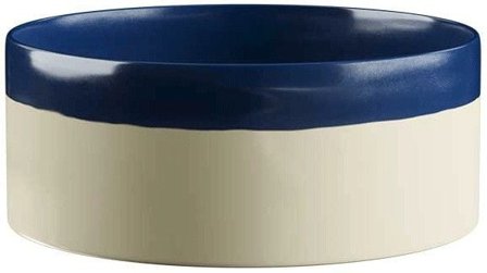 Swaggin Tails Käka koirankuppi, 2,5 l kermanvärinen/sininen