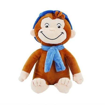 30 cm 4 Style Curious George plysj dukkestøvler Monkey Plysj utstoppede dyreleker for gutter og jenter A A