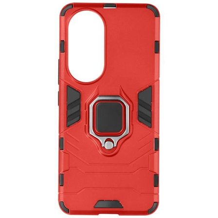 Coque - ILMOITTAKA - Honor 90 - Iskunkestävä - Pyörivä rengas 360° - Punainen