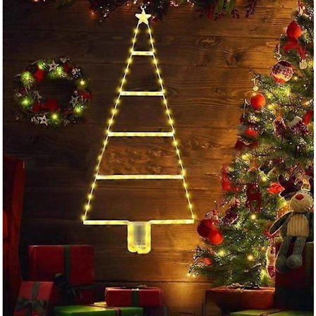 Julelys, LED Stigelys, 8 Lystilstande Juledekorationslys