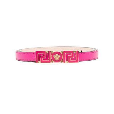 Versace, Belts Roze, Dames, Maat:95 CM
