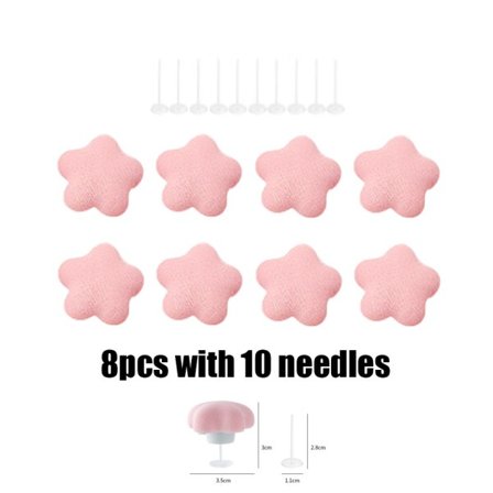 8 stk. Blomst dyne holder en nøgle til låsning seng lagen dyne betræk fastgørelse clips anti-skrid tæppe spænder komfort fikser pinde