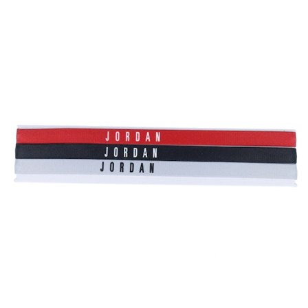 Jordan - Grå headband Lue - 3 Pack Jordan Red/Black/Grey Headbands @ Hatstore