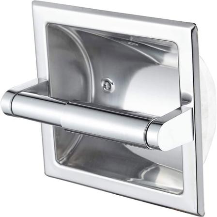 Håndklædestativ i rustfrit stål - Sølv, Forsænket Tissue Box, Recess