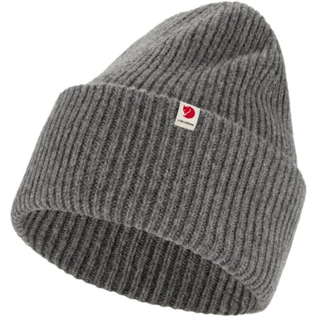 Fjällräven Women's Heavy Beanie in Grey, Wool
