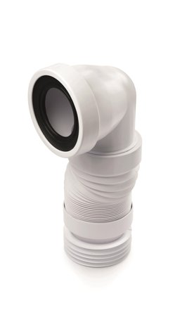 Jafo 3106696 WC-stuss uttrekkbar 180-350 mm, Innendørsavløp