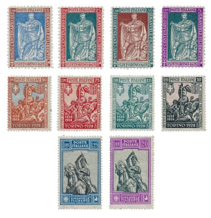 Italien 1928 - Sassone 226/38 - Postfrisk