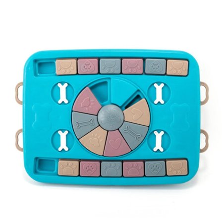 Hundpussel Leksak Långsam Matskål Anti-tråkig Anti-bett Spel