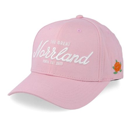 SQRTN - Rosa adjustable Keps - Great Norrland Hooked Pink Adjustable @ Hatstore