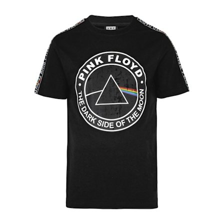 Förstärkt Herr Pink Floyd Jersey Tejpad T-shirt S Svart XXL