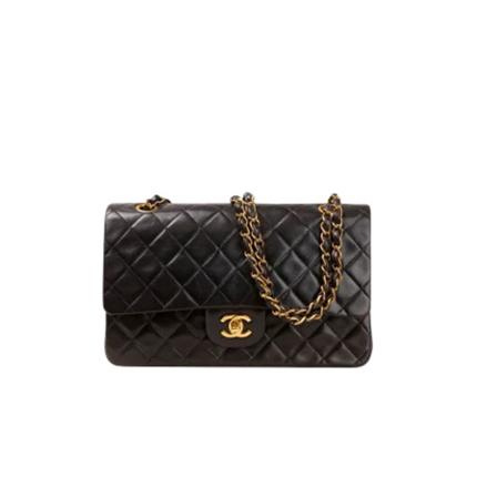 Chanel Vintage Pre-owned Crossbody Tas , Zwart , Dames , Maat: ONE Size Vintage Tassen