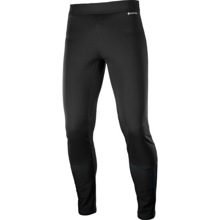 Salomon Men's Gore-Tex Windstopper Softshell Tight Men workout trousers Black S