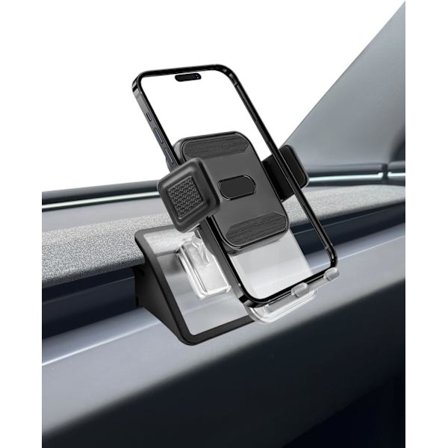 LFOTPP Mobiltelefonhållare för Tesla, Mobiltelefonhållare Bil för Tesla Model 3 Highland Model Y Juniper 2025 2026, Model 3/Y Tillbehör Su