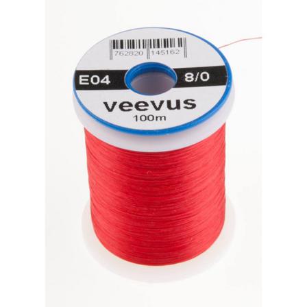 Veevus Bindtråd 8/0 - Red E04