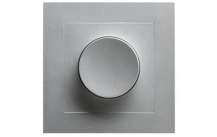 SG LEDDim Frontdeksel sølv