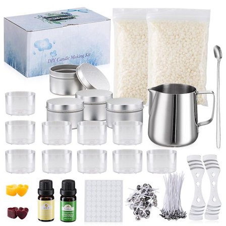 Duftlys Fremstillingsværktøj DIY Lys Voks Kop Lys Fremstillingssæt