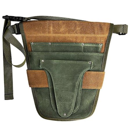 Haveredskab Taljetaske Bælte Vandtæt Haveredskabsforklæde med Lomme Hængende Pose til Mænd Kvinder Justerbare Forklæder