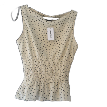 Prickig ärmlös topp från Gina Tricot